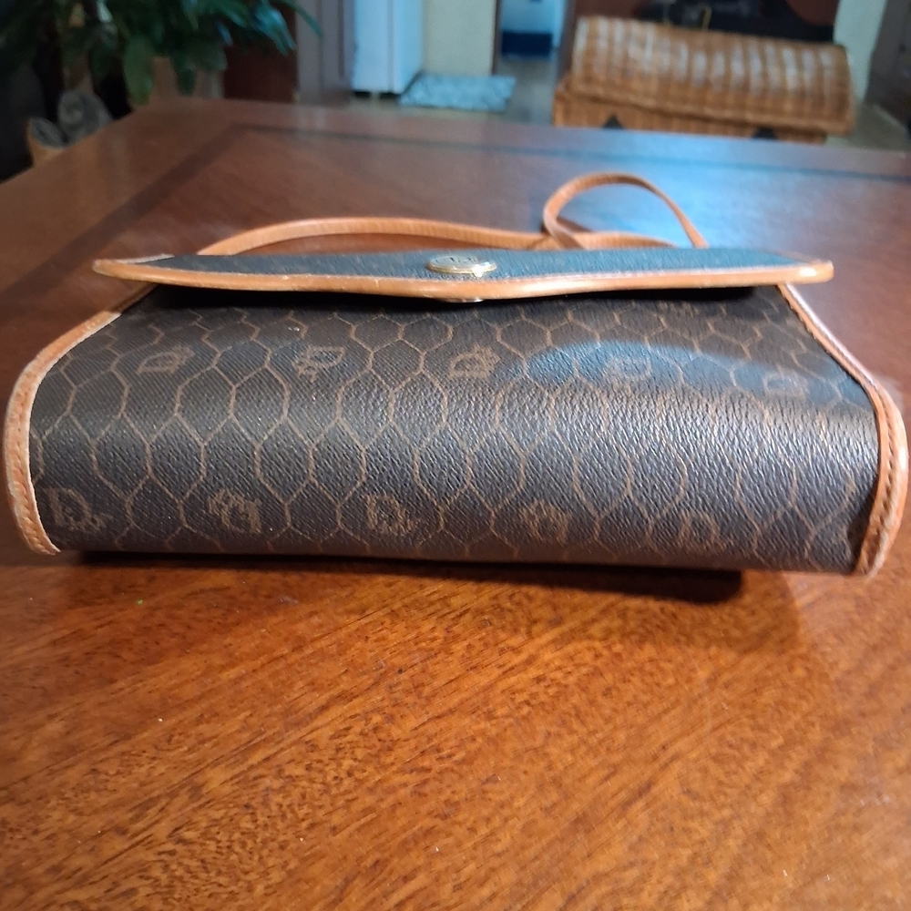 Authentic Christian Dior Shoulder Brown Honey Co Bag - Picture 8 of 16